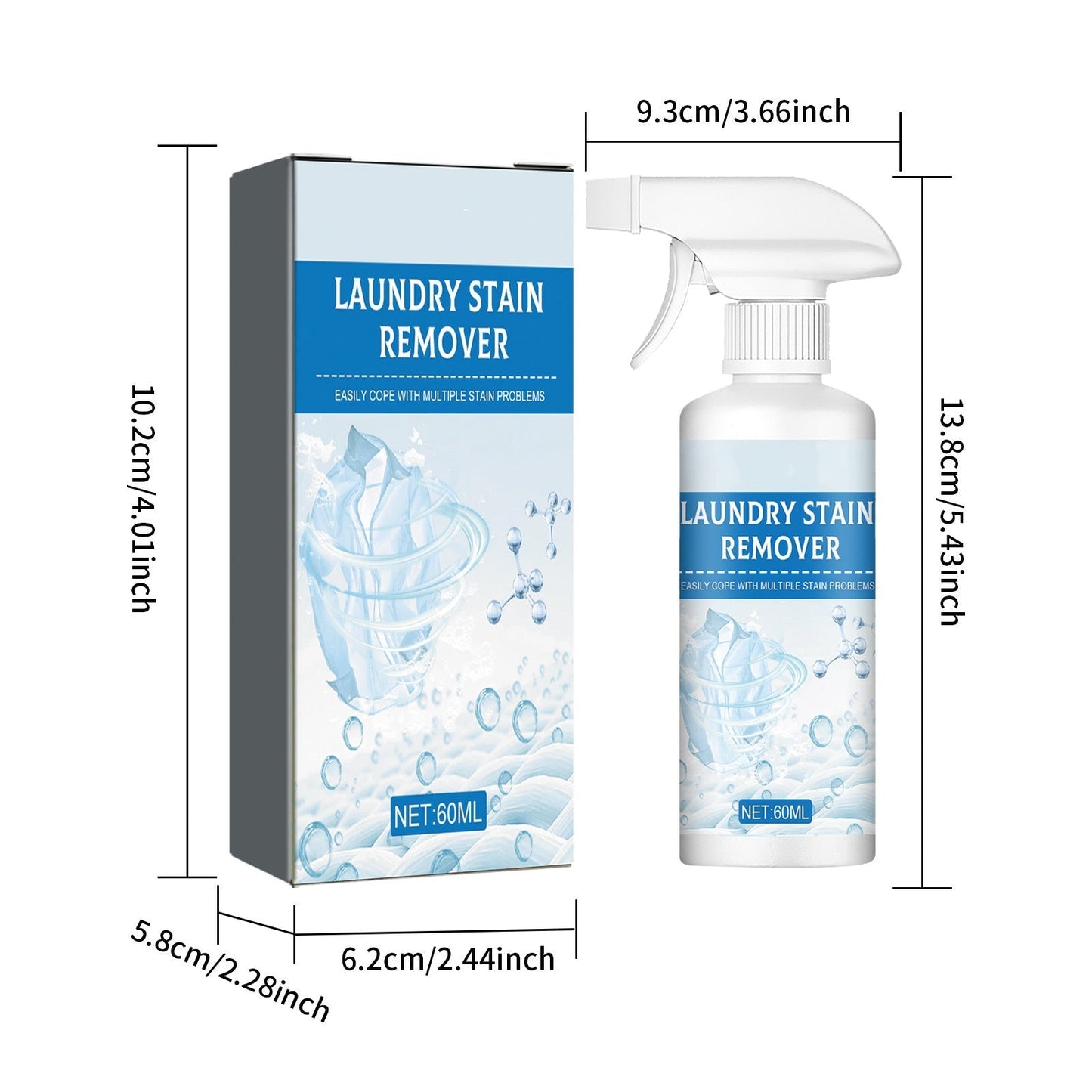 🔥LBMLBM™Powerful Stain Remover Spray-Remove stubborn stains, buildup or odor in seconds
