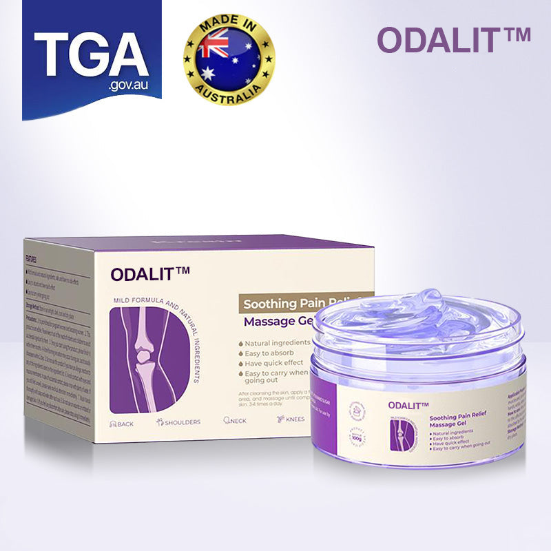 ✅Official Store: ODALIT™ Turmeric & Emu Oil Arthritis Soothing Pain Relief Massage Gel 👨‍⚕️Australian Osteopathic Association （AOA）Approved