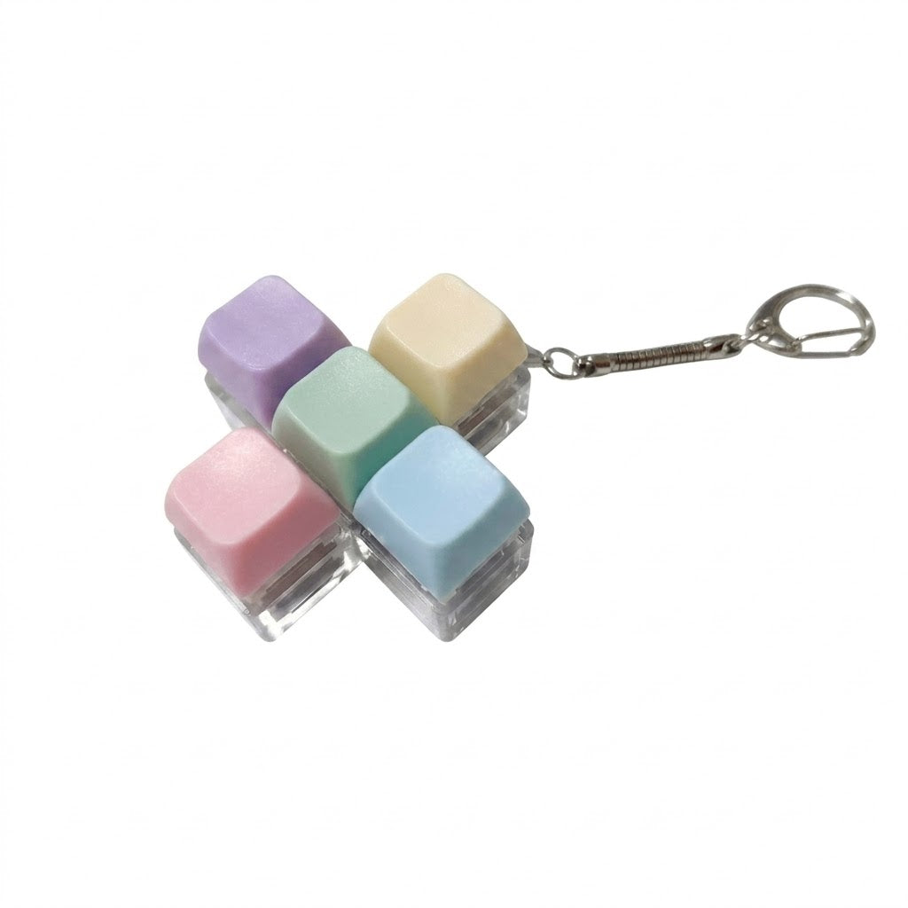 LBMLBM™  Stress Relief Mini Keyboard Keychain Fidget Toy