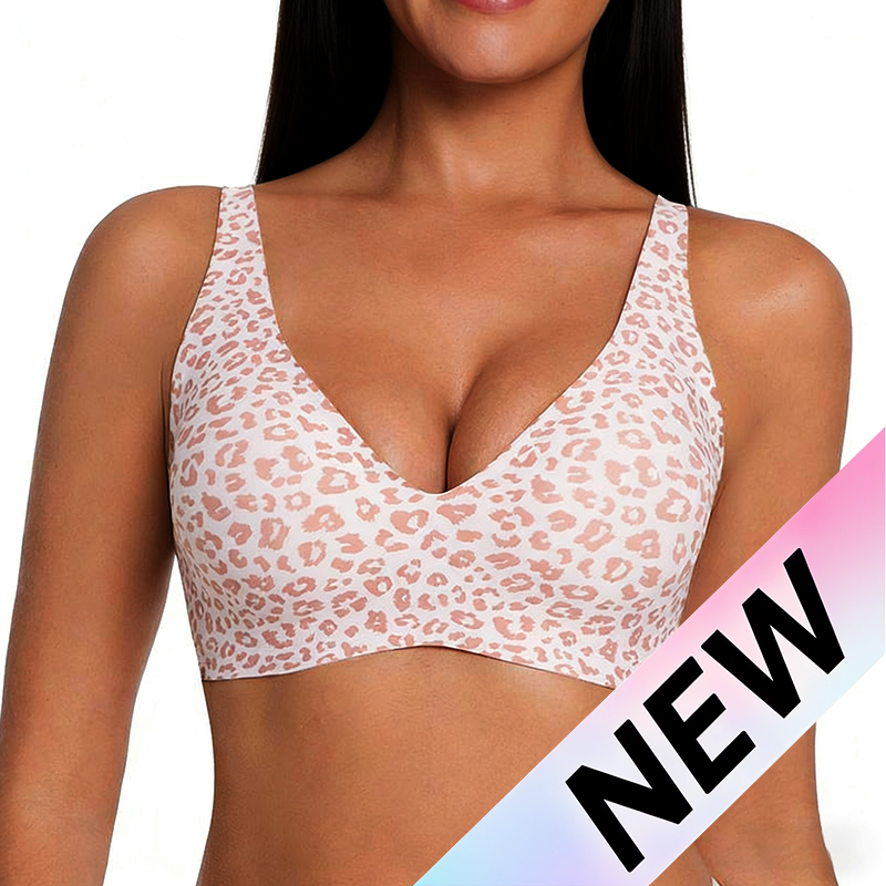 🎅Christmas Sale Day! LBMLBM Wireless Womens Comfortable Wireless Bras Push Up Bralettes Seamless Tshirts Bras Deep V🎄