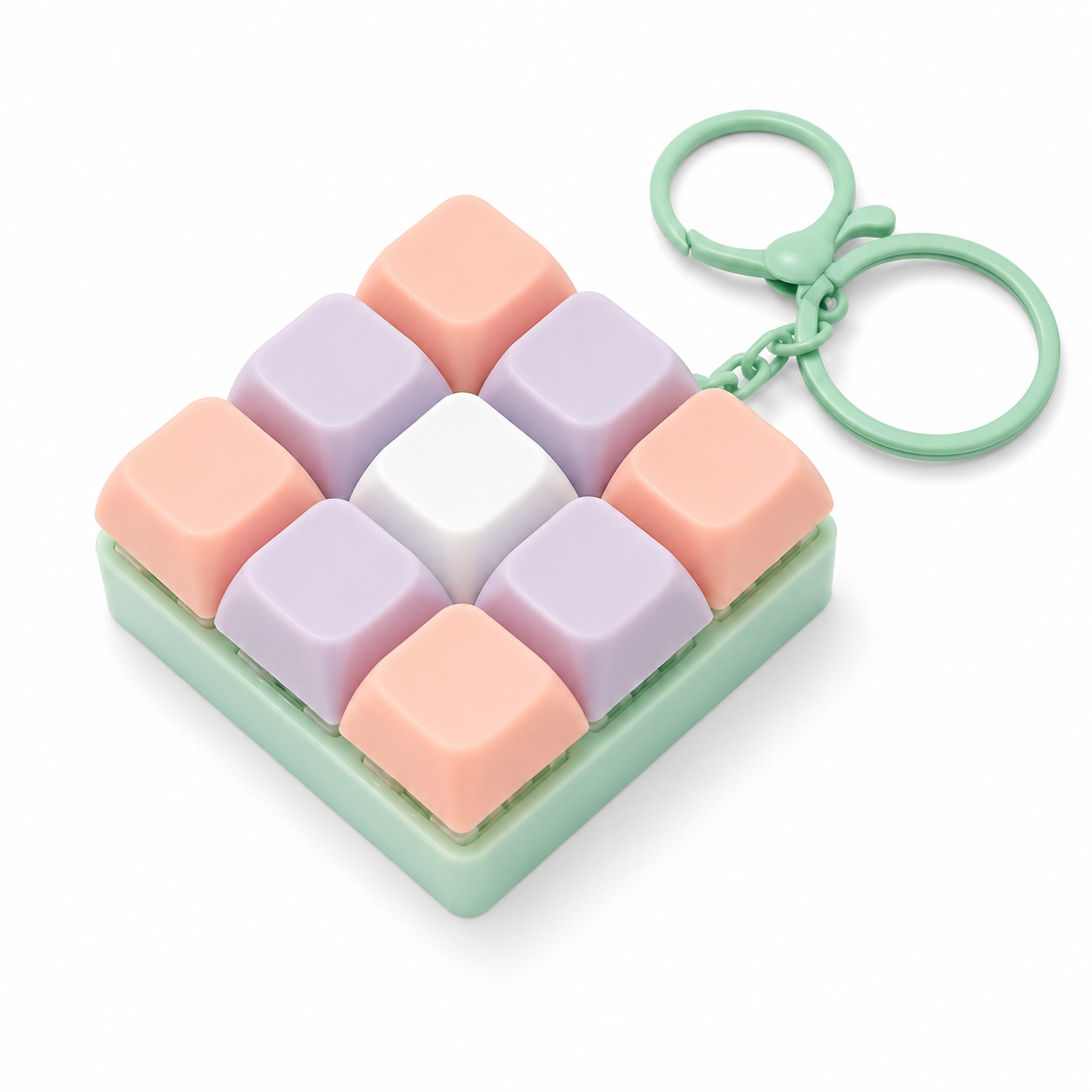 LBMLBM™  Stress Relief Mini Keyboard Keychain Fidget Toy