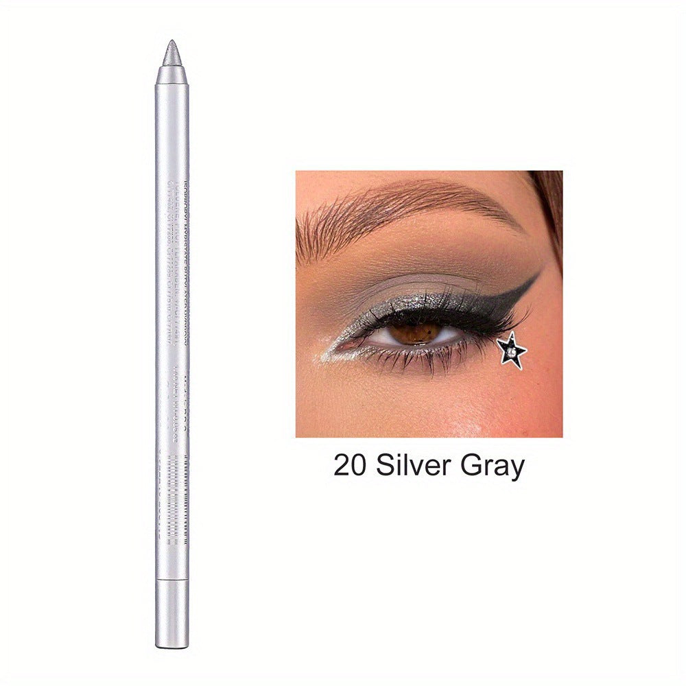 LBMLBM™ Eyeliner Pencil Waterproof Colored Paste Liners with Metallic & Shimmer Finishes Smudge-Proof
