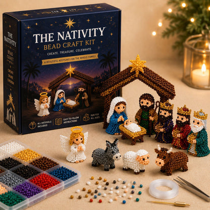✨ Creative Beaded Mini World 3D DIY Kit Collection-Build Your Own Tiny Beaded World