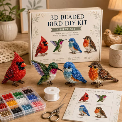 ✨ Creative Beaded Mini World 3D DIY Kit Collection-Build Your Own Tiny Beaded World