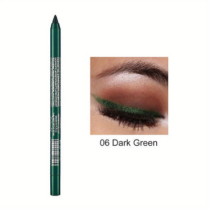LBMLBM™ Eyeliner Pencil Waterproof Colored Paste Liners with Metallic & Shimmer Finishes Smudge-Proof