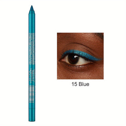 LBMLBM™ Eyeliner Pencil Waterproof Colored Paste Liners with Metallic & Shimmer Finishes Smudge-Proof