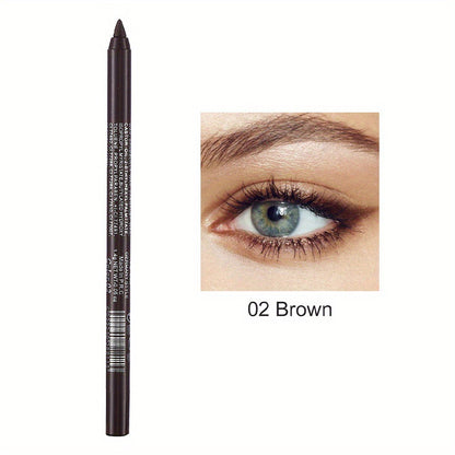 LBMLBM™ Eyeliner Pencil Waterproof Colored Paste Liners with Metallic & Shimmer Finishes Smudge-Proof