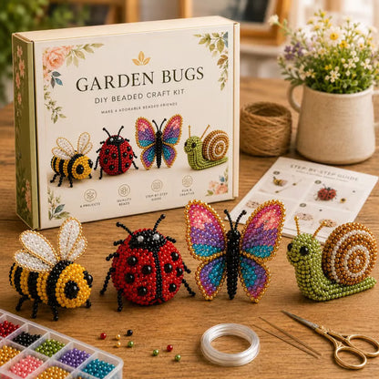 ✨ Creative Beaded Mini World 3D DIY Kit Collection-Build Your Own Tiny Beaded World