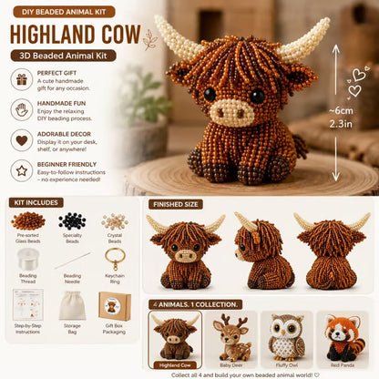 ✨ Creative Beaded Mini World 3D DIY Kit Collection-Build Your Own Tiny Beaded World