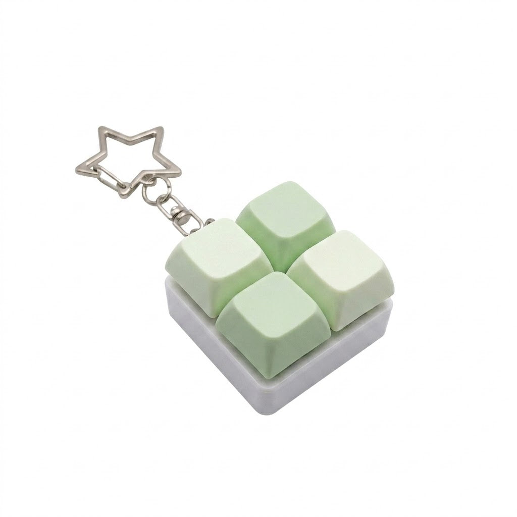 LBMLBM™  Stress Relief Mini Keyboard Keychain Fidget Toy