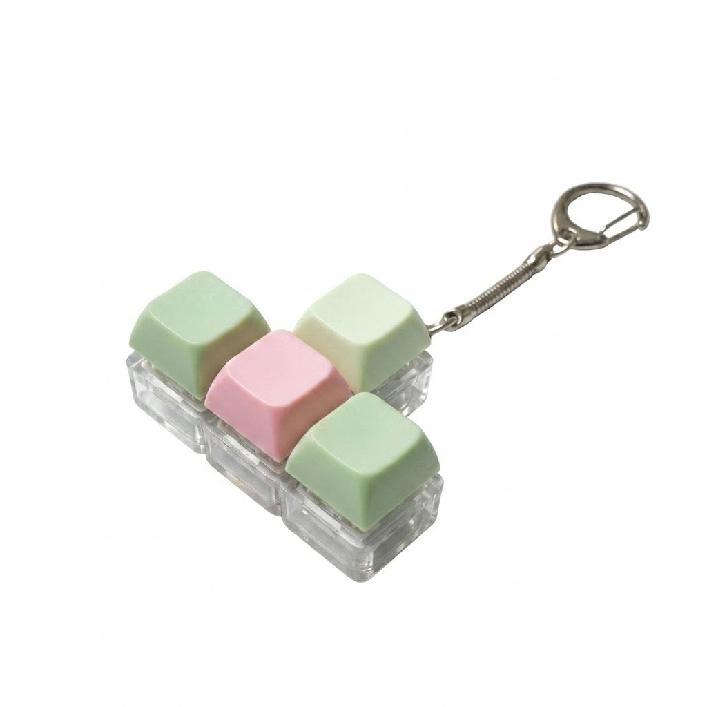 LBMLBM™  Stress Relief Mini Keyboard Keychain Fidget Toy