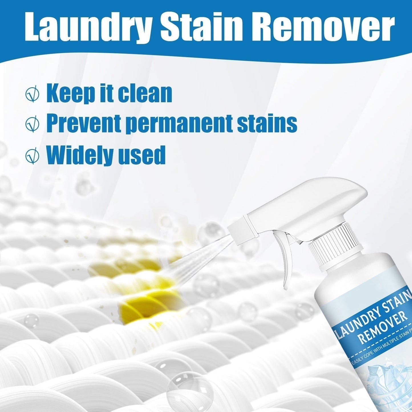 🔥LBMLBM™Powerful Stain Remover Spray-Remove stubborn stains, buildup or odor in seconds