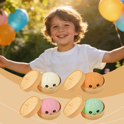 LBMLBM™Cute Dumpling Squeeze Toy-Squeeze away stress anytime, anywhere