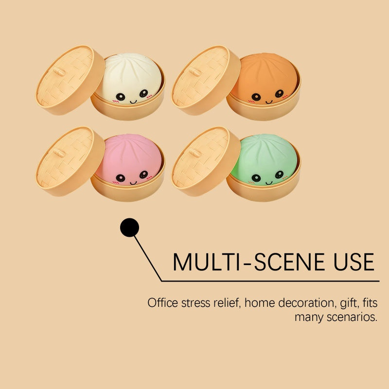 LBMLBM™Cute Dumpling Squeeze Toy-Squeeze away stress anytime, anywhere